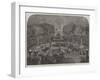 Illumination and Fireworks at Versailles in Honour of the King Consort of Spain-null-Framed Giclee Print