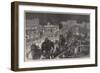 Illumination at Peshawur on the Occasion of a Grand Durbar Held There by the Viceroy of India-null-Framed Giclee Print