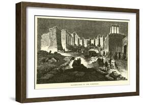 Illumination of the Acropolis-null-Framed Giclee Print