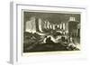 Illumination of the Acropolis-null-Framed Giclee Print