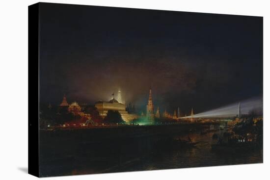 Illumination of the Moscow Kremlin, 1883-Alexei Petrovich Bogolyubov-Stretched Canvas