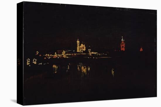 Illumination of the Moscow Kremlin, 1896-Isaak Ilyich Levitan-Stretched Canvas