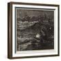 Illumination of the Surf at Madras-null-Framed Giclee Print