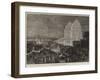 Illuminations at Calcutta in Honour of the Prince of Wales-null-Framed Giclee Print