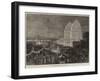 Illuminations at Calcutta in Honour of the Prince of Wales-null-Framed Giclee Print