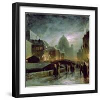 Illuminations in St. Petersburg, 1869-Fedor Aleksandrovich Vasiliev-Framed Giclee Print