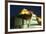 Illuminations on the Great Wall of China at Badaling-Christian Kober-Framed Photographic Print