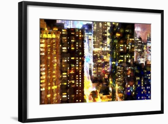 Illuminations Skyscrapers-Philippe Hugonnard-Framed Giclee Print