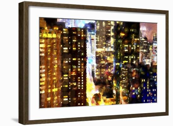 Illuminations Skyscrapers-Philippe Hugonnard-Framed Giclee Print