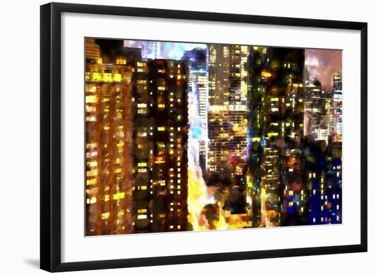 Illuminations Skyscrapers-Philippe Hugonnard-Framed Giclee Print