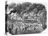 Illus.; Great Fire in San Francisco-null-Stretched Canvas