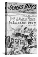 Illus.;Jesse James, the James Boys Weekl-null-Stretched Canvas