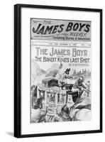 Illus.;Jesse James, the James Boys Weekl-null-Framed Giclee Print