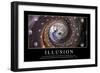 Illusion: Citation Et Affiche D'Inspiration Et Motivation-null-Framed Photographic Print