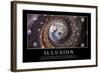 Illusion: Citation Et Affiche D'Inspiration Et Motivation-null-Framed Photographic Print