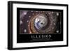 Illusion: Motivationsposter Mit Inspirierendem Zitat-null-Framed Photographic Print