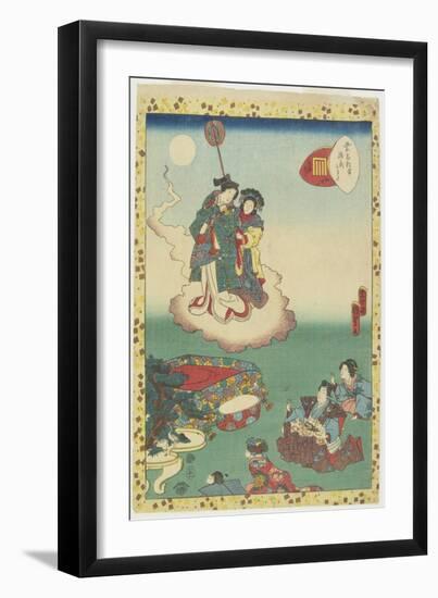 Illusion, November 1857-Utagawa Kunisada-Framed Giclee Print