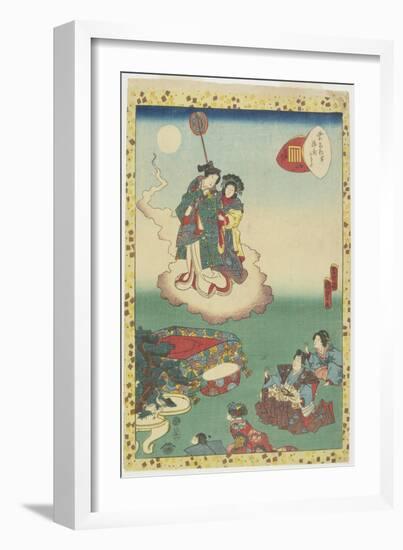 Illusion, November 1857-Utagawa Kunisada-Framed Giclee Print