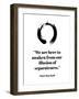 Illusion Of Separateness-Pop Monica-Framed Art Print