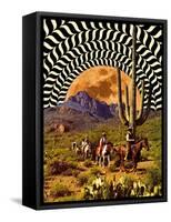 Illusionary Cowboys-Taudalpoi-Framed Stretched Canvas