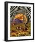 Illusionary Cowboys-Taudalpoi-Framed Giclee Print