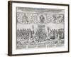 Illustation of Martin Luther's Hymn Asking for the Help of God Against the Deadly Work of the Pope-null-Framed Giclee Print