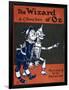 Illustrated Front Cover For the Novel 'The Wizard Of Oz' With the Scarecrow and the Tinman-William Denslow-Framed Giclee Print