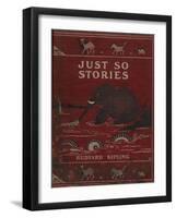 Illustrated Front Cover Showing an Elephant-Rudyard Kipling-Framed Giclee Print