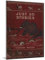 Illustrated Front Cover Showing an Elephant-Rudyard Kipling-Mounted Giclee Print