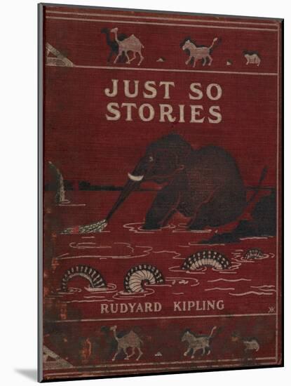 Illustrated Front Cover Showing an Elephant-Rudyard Kipling-Mounted Giclee Print