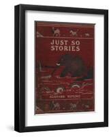 Illustrated Front Cover Showing an Elephant-Rudyard Kipling-Framed Giclee Print