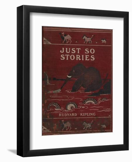 Illustrated Front Cover Showing an Elephant-Rudyard Kipling-Framed Giclee Print