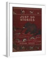 Illustrated Front Cover Showing an Elephant-Rudyard Kipling-Framed Giclee Print