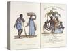 Illustrated Frontispiece and Titlepage of Volume I of 'The World in Miniature: Africa', 1921-Frederic Shoberl-Stretched Canvas