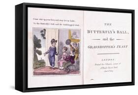 Illustrated Frontispiece from the Children's Book-William Mulready-Framed Stretched Canvas