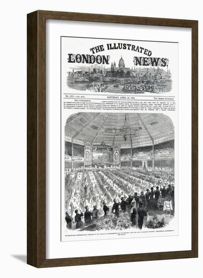 Illustrated London News Front Cover - Shakespeare Commemoration Banquet-null-Framed Art Print