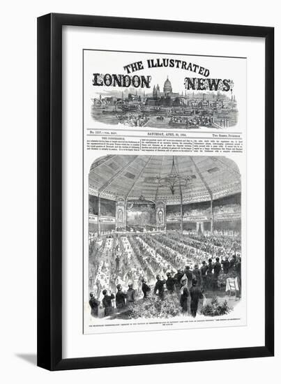 Illustrated London News Front Cover - Shakespeare Commemoration Banquet-null-Framed Art Print