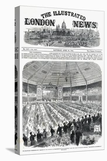 Illustrated London News Front Cover - Shakespeare Commemoration Banquet-null-Stretched Canvas