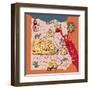 Illustrated Map of Egypt-Daria_I-Framed Art Print