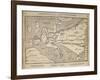 Illustrated Map of Europe, Magdeburg, Germany, 1598-Heinrich Buenting-Framed Giclee Print