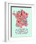 Illustrated Map of France. Travel-Daria_I-Framed Art Print