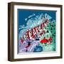 Illustrated Map of Lapland-Daria_I-Framed Art Print