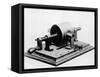 Illustrated Model of Edison's Original Phonograph-Frederic Lewis-Framed Stretched Canvas