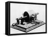 Illustrated Model of Edison's Original Phonograph-Frederic Lewis-Framed Stretched Canvas