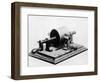 Illustrated Model of Edison's Original Phonograph-Frederic Lewis-Framed Photographic Print