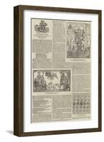 Illustrated News, a Sketch of the Rise and Progress of Pictorial Journalism-null-Framed Giclee Print