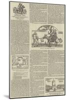 Illustrated News, a Sketch of the Rise and Progress of Pictorial Journalism-null-Mounted Giclee Print