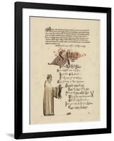 Illustrated Poem About a Saint and a Bishop Who Would Set a Rat Free from the Jaws of the Cat-null-Framed Giclee Print