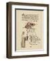 Illustrated Poem About a Saint and a Bishop Who Would Set a Rat Free from the Jaws of the Cat-null-Framed Giclee Print