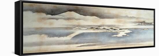 Illustrated Roll-null-Framed Stretched Canvas